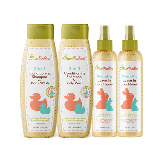 Olive Babies Hair Care Bundle